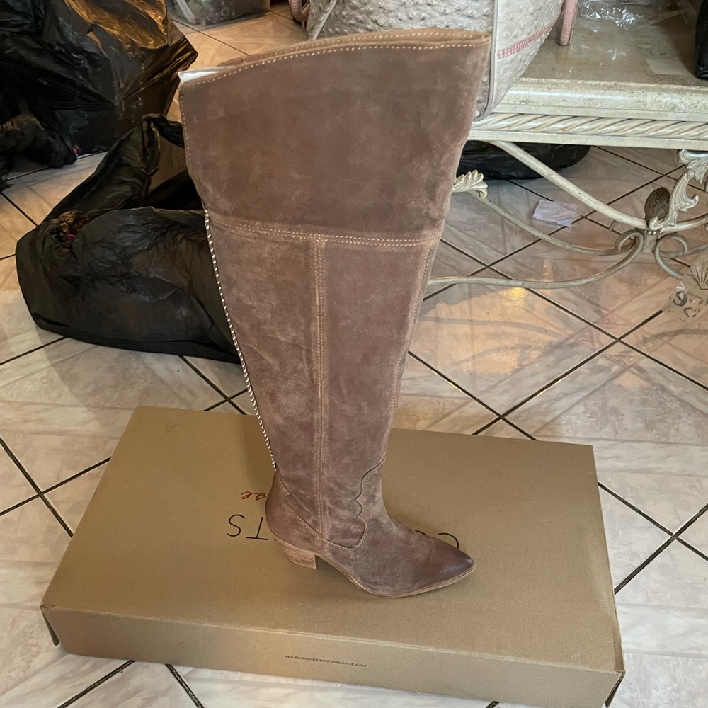 Coconut Matisse knee high boots